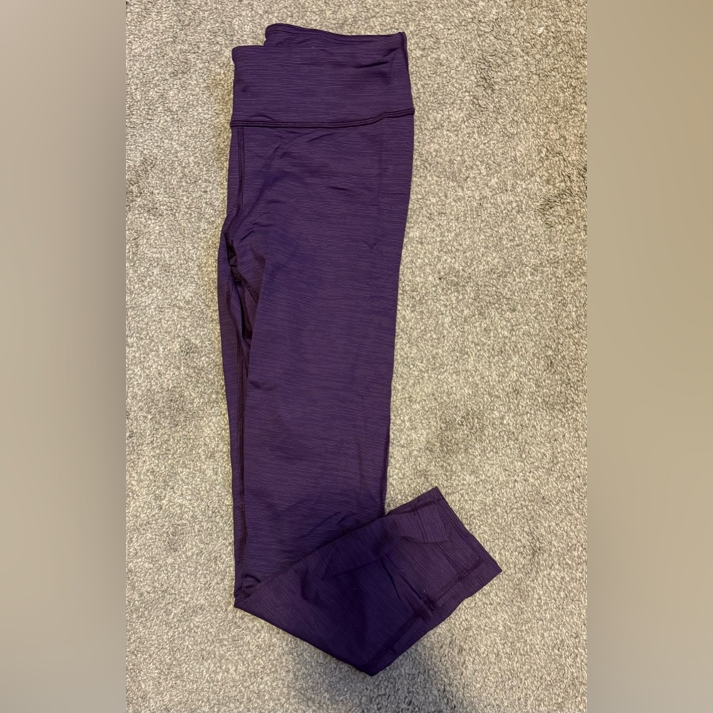Outdoor Voices Sweat Tech Leggings in Deep Purple